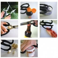 CAN-EL-210 Professional Kitchen Scissors 21cm 13 CAN-EL-210 Professional Kitchen Scissors 21cm -Knives From Japans canary can el 210 professional kitchen scissors 21cm p2402 14262 medium