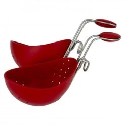 CUISIPRO Egg Poacher 2pc/Carded 6.5x4/16.5x10cm Silicone Red -Knives From Japans cuisipro egg poacher 2pc carded 6 5x4 16 5x10cm silicone red p2654 14811 medium