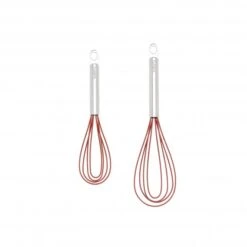 CUISIPRO Egg Whisk (5 Wires) 8/20cm Silicone Red -Knives From Japans cuisipro egg whisk 5 wires 8 20cm silicone red p2628 14713 medium