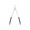 CUISIPRO Locking Tongs 9.5/24cm Silicone Black