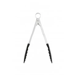 CUISIPRO Locking Tongs 9.5/24cm Silicone Black
