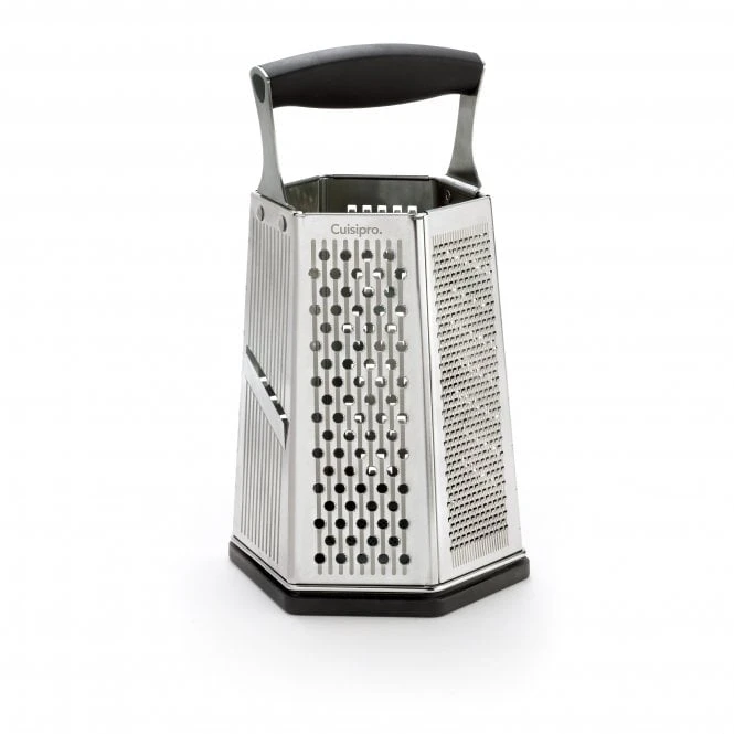 CUISIPRO SGT 6-Sided Box Grater 9.5/24cm 4 CUISIPRO SGT 6-Sided Box Grater 9.5/24cm - Image 2
