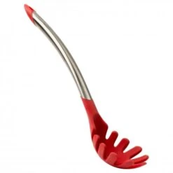 CUISIPRO Silicone Spaghetti Server 12.25/31cm Red (LFGB Silicone)