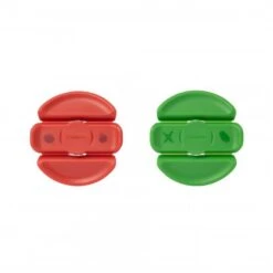 CUISIPRO Vegetable Cleaning Brush 2 Pack 3.5/8.6cm (1 Soft/1 Hard)