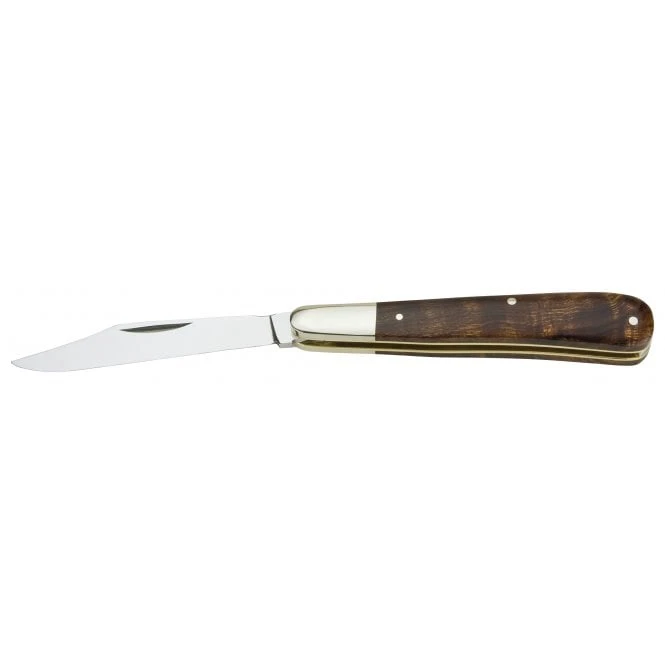 Gentleman's Clip Point Pocket Knife – Ironwood 6 Gentleman's Clip Point Pocket Knife – Ironwood - Image 4