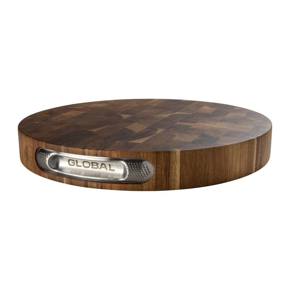 Global Accessories GCB-4535EG Global End Grain Board, 35cm Dia, 4.5cm Thick 3 Global Accessories GCB-4535EG Global End Grain Board, 35cm Dia, 4.5cm Thick