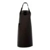 Global Accessories GL-8260BK Deluxe Leather Apron -Black -Knives From Japans global accessories gl 8260bk deluxe leather apron black p1070 7040 image