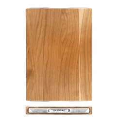 GLOBAL Cherry Wood Chopping Board - 50 X 30 Cm