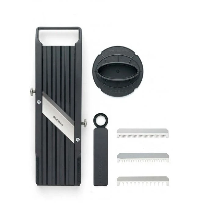 Global 95mm Super Mandolin Slicer - Professional Japanese Stainless Steel Multi-Blade Slicer 3 Global 95mm Super Mandolin Slicer - Professional Japanese Stainless Steel Multi-Blade Slicer