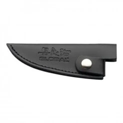 GSH-01/BK Global Small Black Leather Knife Sheath