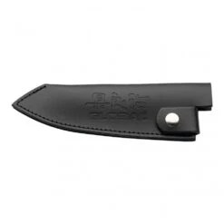 Global Accessories GSH-02/BK Global Medium Black Leather Knife Sheath