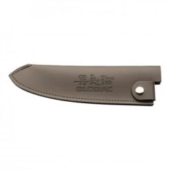 GSH-04/GR Global Large Grey Leather Knife Sheath