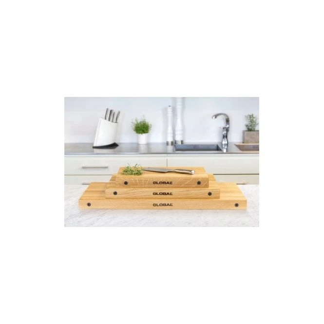 Large Oak Cutting Board From Global 80 X40cm 6 Large Oak Cutting Board From Global 80 X40cm - Image 4