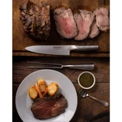 Global Forged GF-24 Carving Fork Straight -Knives From Japans global forged gf 24 carving fork straight p97 12353 image