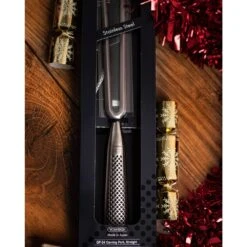 Global Forged GF-24 Carving Fork Straight -Knives From Japans global forged gf 24 carving fork straight p97 12354 image