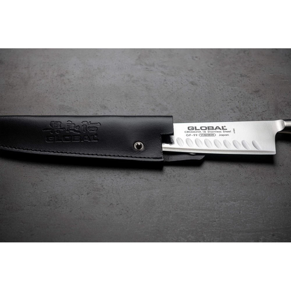 Global Forged GF-99 Global GF Cook's Knife Fluted 20.5cm Blade 9 Global Forged GF-99 Global GF Cook's Knife Fluted 20.5cm Blade - Image 7