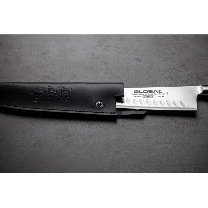 Global GF-99 Fully Forged 20.5cm Fluted Cook's Knife - Professional Cromova18 Series 9 Global GF-99 Fully Forged 20.5cm Fluted Cook's Knife - Professional Cromova18 Series - Image 7