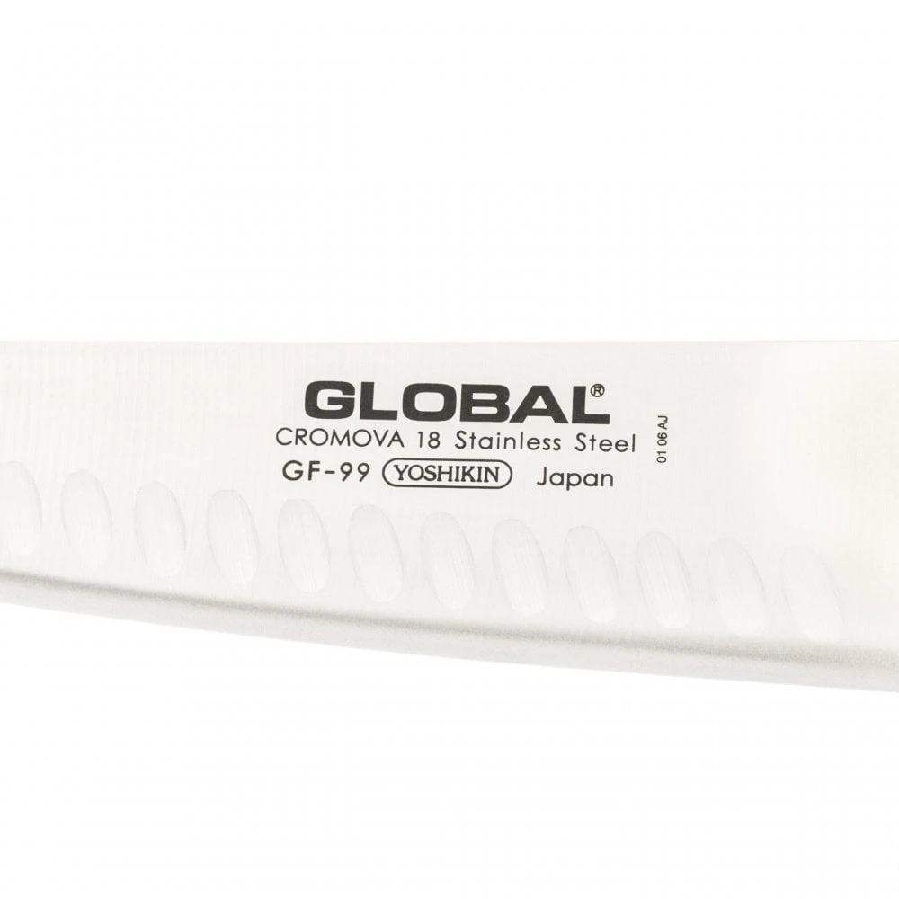 Global Forged GF-99 Global GF Cook's Knife Fluted 20.5cm Blade 4 Global Forged GF-99 Global GF Cook's Knife Fluted 20.5cm Blade - Image 2