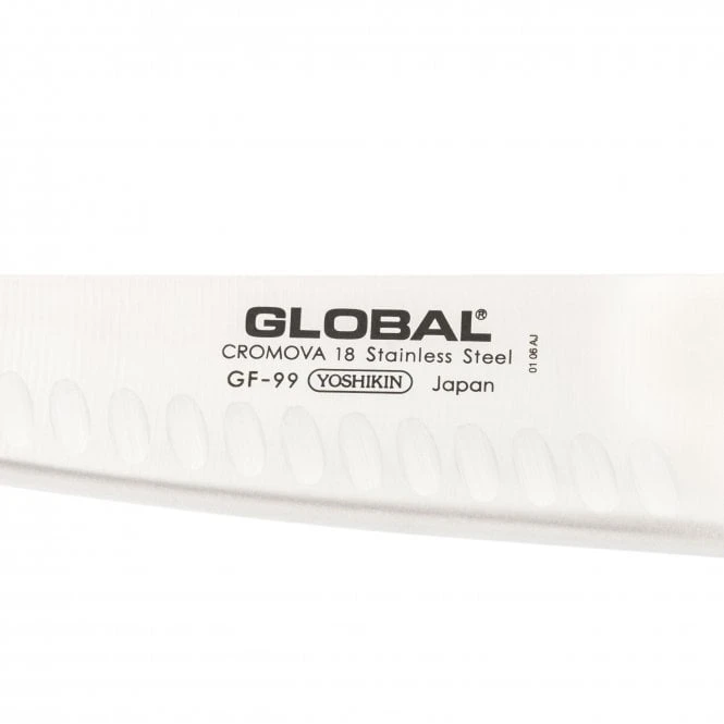 Global GF-99 Fully Forged 20.5cm Fluted Cook's Knife - Professional Cromova18 Series 4 Global GF-99 Fully Forged 20.5cm Fluted Cook's Knife - Professional Cromova18 Series - Image 2