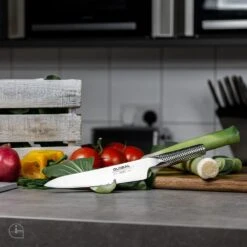 Global G-3 Classic 21cm Carving Knife - Made in Japan Stainless Steel Specialist Meat Slicer -Knives From Japans global g g 3 carving knife 21cm blade p53 12222 image