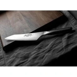 Global G-4 Oriental Cook's Knife 18cm - Cromova18 Stainless Steel Japanese Chef's Knife -Knives From Japans global g g 4 oriental cooks knife 18cm blade p54 12229 medium