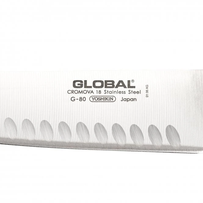 G-80 18cm Fluted Santoku Knife 4 G-80 18cm Fluted Santoku Knife - Image 2