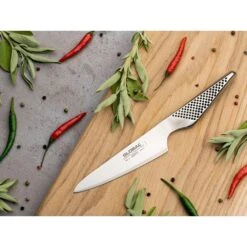 Global GS-3 Cook's Knife 13cm – Japanese Stainless Steel Hollow Handle Chef's Knife -Knives From Japans global gs gs 3 cooks knife 13cm blade p12 10119 image