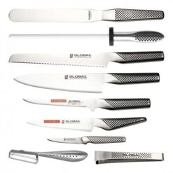 10 Piece Chef's Knife Case Set