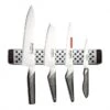 5 Piece Knife Set With Magnetic Rack