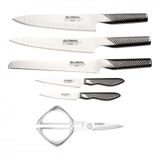 Global Classic Engine Block 7pce Knife Block Set 4 Global Classic Engine Block 7pce Knife Block Set - Image 2