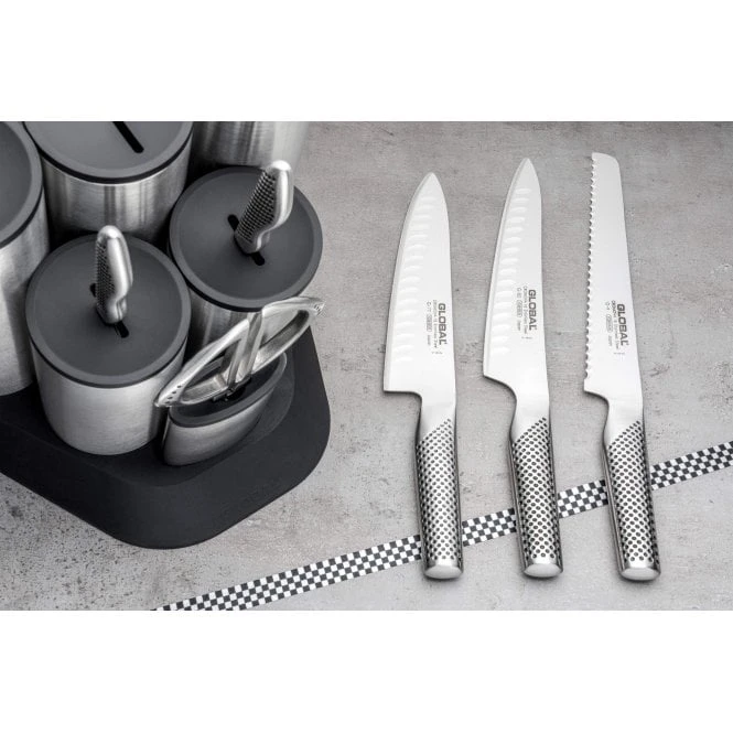 Global Classic Engine Block 7pce Knife Block Set 6 Global Classic Engine Block 7pce Knife Block Set - Image 4