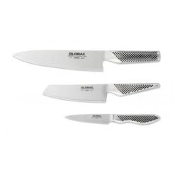 Global G-2538 3 Piece Boxed Knife Set