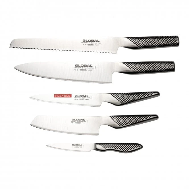 Global G-2951138 5 Piece Knife Set 3 Global G-2951138 5 Piece Knife Set