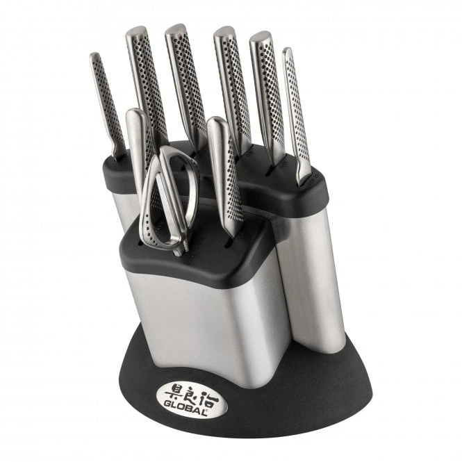 Global G-636/10B 10 Piece Knife Block Set 3 Global G-636/10B 10 Piece Knife Block Set