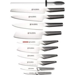 Global G-836/12ANB 35th Anniversary 12 Piece Block Set 11 Global G-836/12ANB 35th Anniversary 12 Piece Block Set -Knives From Japans global knife sets global g 836 12anb 35th anniversary 12 piece block set p1902 10398 medium