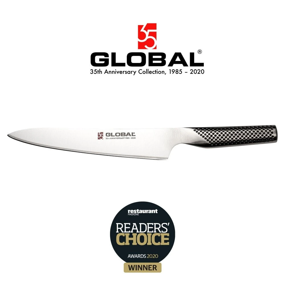 Global Knife Sets Global G-836/12ANB 35th Anniversary 12 Piece Block Set 6 Global Knife Sets Global G-836/12ANB 35th Anniversary 12 Piece Block Set - Image 4