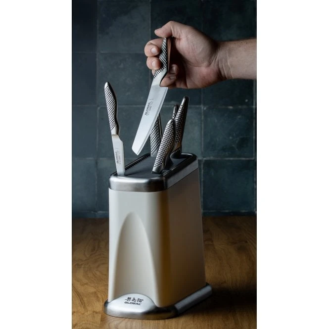 Global G-EARTH7B Earth-Tsuchi 7 Piece Knife Block Set 7 Global G-EARTH7B Earth-Tsuchi 7 Piece Knife Block Set - Image 5