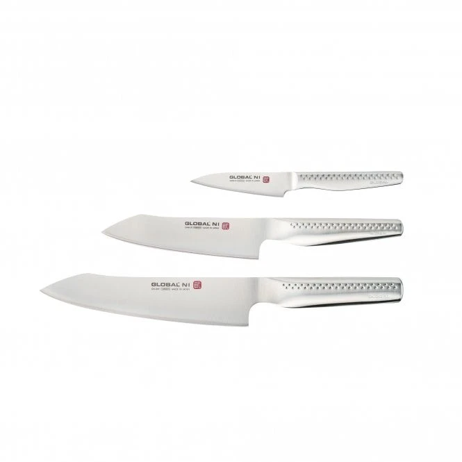 Global GN-3002 3 Piece Knife Set 3 Global GN-3002 3 Piece Knife Set