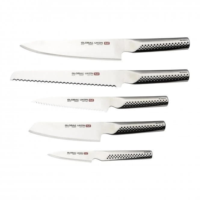 Global GU-5002 Ukon 5 Piece Knife Set 3 Global GU-5002 Ukon 5 Piece Knife Set
