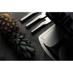 Global GU-505/6B Ukon 6 Piece Knife Block Set 16 Global GU-505/6B Ukon 6 Piece Knife Block Set -Knives From Japans global knife sets global gu 505 6b ukon 6 piece knife block set p1190 7448 medium