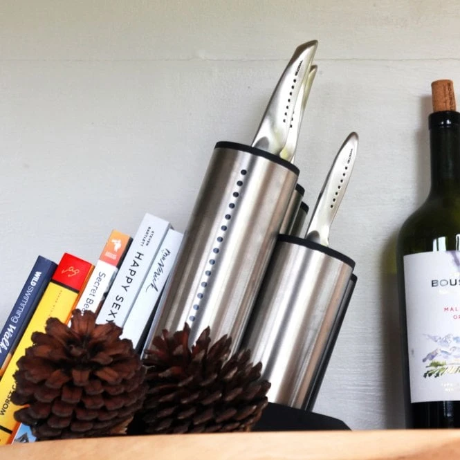 Global Sai Engine Block 6pc Knife Block Set 9 Global Sai Engine Block 6pc Knife Block Set - Image 7