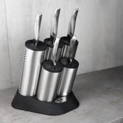 Global Sai Engine Block 6pc Knife Block Set 13 Global Sai Engine Block 6pc Knife Block Set -Knives From Japans global knife sets global sai engine block 6pc knife block set p1349 7972 medium