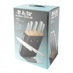 Ukon 6pce Knife Block Set -Knives From Japans global knife sets ukon 6pce knife block set p1669 9267 medium
