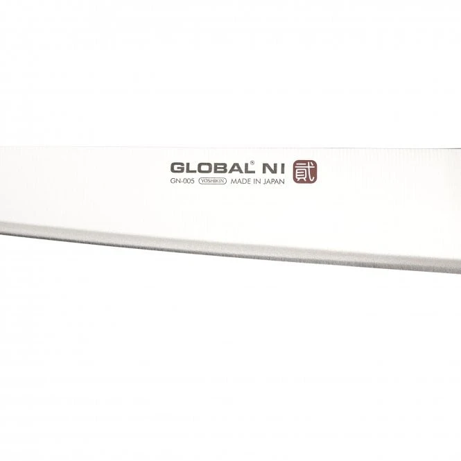 Global Ni GN-005 23cm Slicer Knife - Cromova18 Steel Professional Carving Knife 4 Global Ni GN-005 23cm Slicer Knife - Cromova18 Steel Professional Carving Knife - Image 2