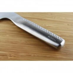 GNS-01 Fluted 11cm Oriental Cook's Knife -Knives From Japans global ni gns 01 fluted 11cm oriental cooks knife p166 6047 medium