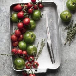 GNS-05 Serrated 14cm Boning Knife -Knives From Japans global ni gns 05 serrated 14cm boning knife p169 12379 medium