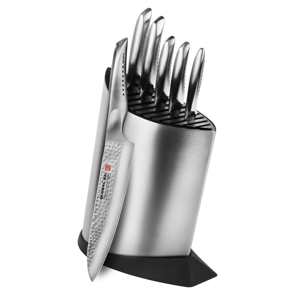 Global SAI Global SAI 7 Piece Knife Block Set 3 Global SAI Global SAI 7 Piece Knife Block Set
