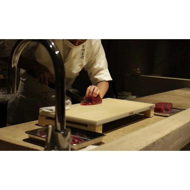 Hasegawa FSR30-10040 Soft Cutting Board 1000x400mm – Wood Core & Antibacterial Elastomer Surface 4 Hasegawa FSR30-10040 Soft Cutting Board 1000x400mm – Wood Core & Antibacterial Elastomer Surface - Image 2