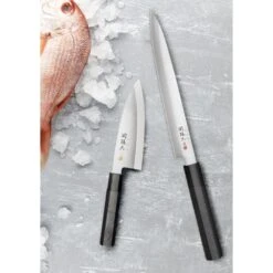 Kai Seki Magoroku Hekiju Left-Handed Deba 6" (15cm) - Carbon 1K6 Stainless Steel Japanese Chef Knife 9 Kai Seki Magoroku Hekiju Left-Handed Deba 6" (15cm) - Carbon 1K6 Stainless Steel Japanese Chef Knife -Knives From Japans kai seki magoroku hekiju kai ak 5073 deba 6 15 cm left handed p2170 12234 image