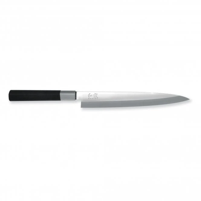 Kai Wasabi Black Yanagiba 21cm Japanese Slicing Knife - KAI-6721Y High-Carbon Steel 3 Kai Wasabi Black Yanagiba 21cm Japanese Slicing Knife - KAI-6721Y High-Carbon Steel